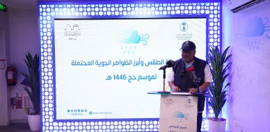 National Center for Meteorology Announces Weather Forecast for Hajj 1446 AH