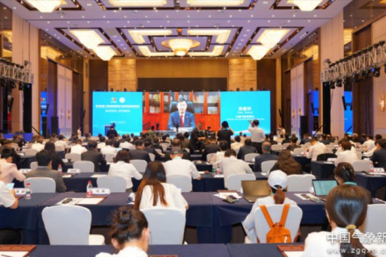 An event focusing on meteorological high-quality development of China and Arab States opened in Yinchuan, Ningxia